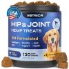 Canine Supplement Soft Chews for Dogs Glucosamine Joint Support 130 Chews Duck Flavor with Hemp Seed Oil Vitamin C