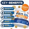 Omega 3 Fish Oil for Dogs 170 Chews Omega 3 for Dogs Itchy Skin & Allergy Relief Skin & Coat Supplement EPA & DHA Fatty Acids Dog Anti Shedding & Hot