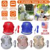 Pet Mesh Harness Dog Leash Set Reflective Chest Strap Adjustable Puppy Vest For Puppies Breeds Dogs Walking Outdoor